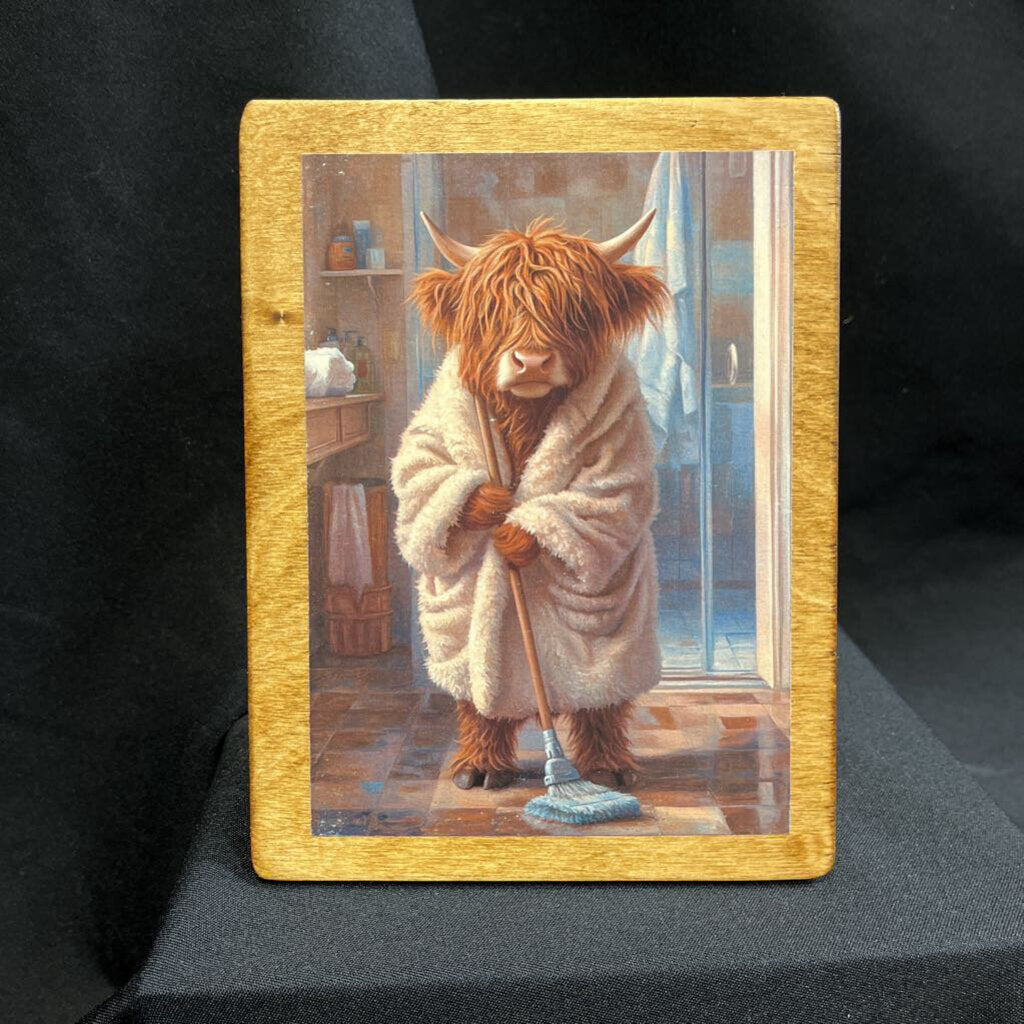 Highland Cow Mop