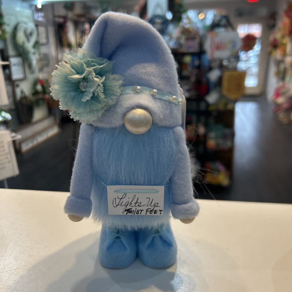 Gnome Blue Lighted