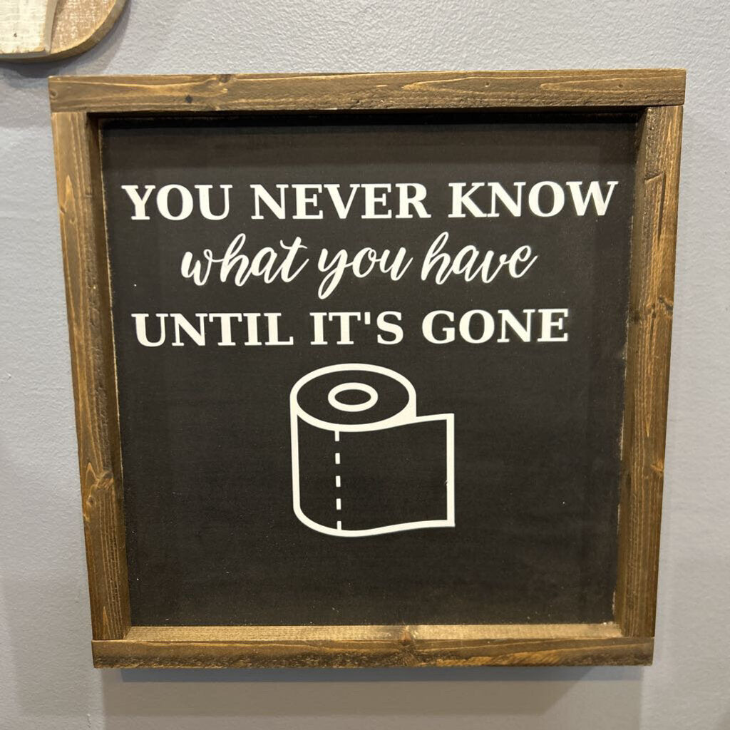You Never Know