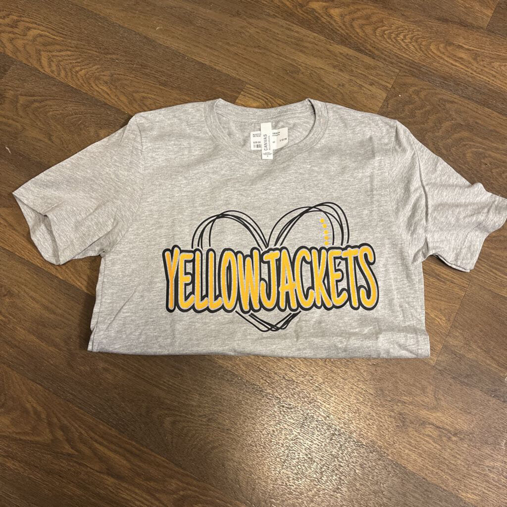 Yellow Jackets Heart
