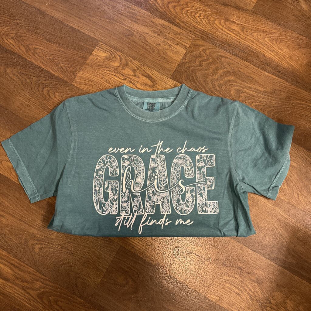 Grace-Floral Green