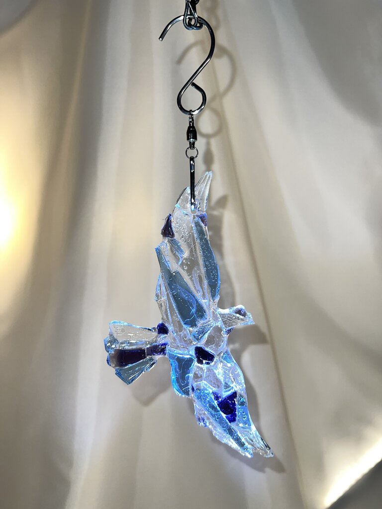 Suncatcher glass Dove
