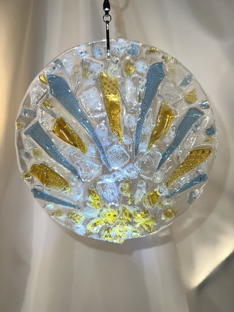 Sun Rise Suncatcher (yellow, blue)