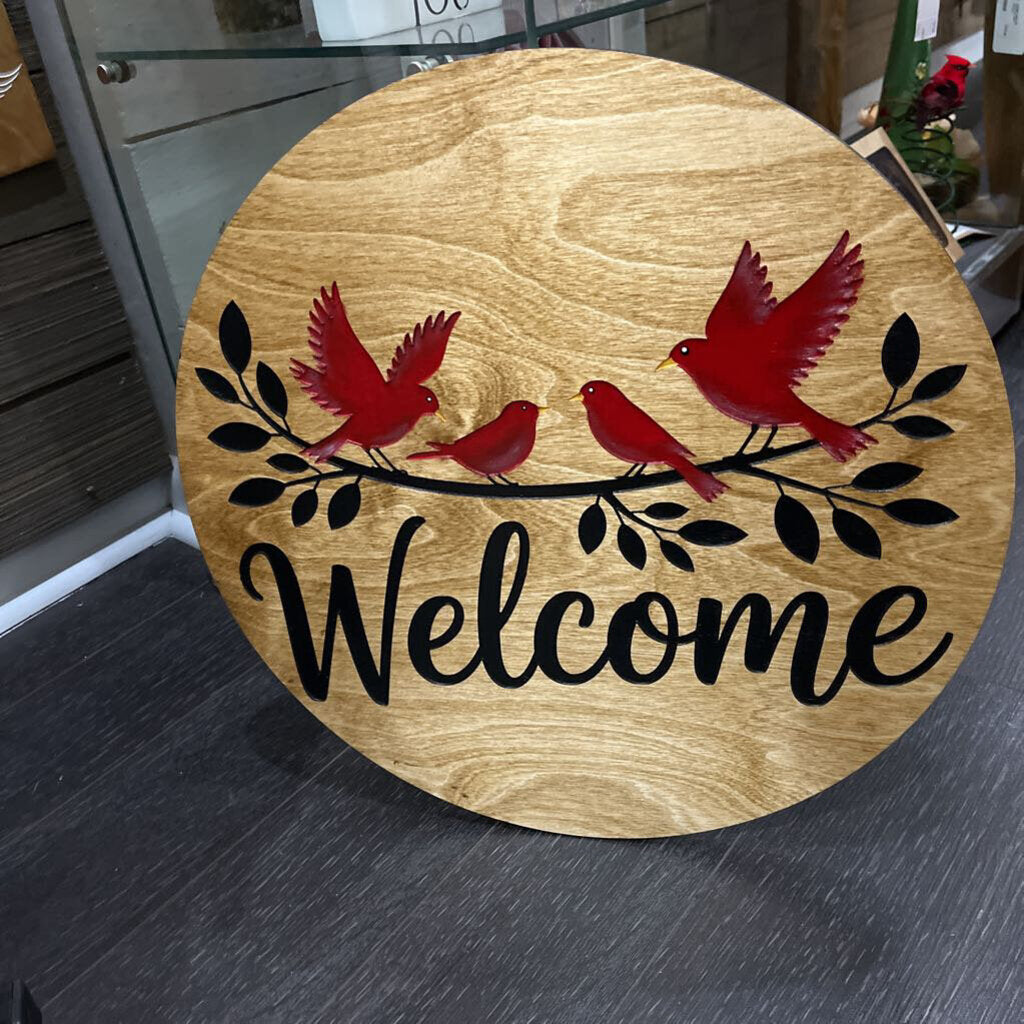 Red Bird Welcome Round