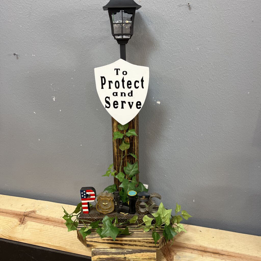 Police Solar light