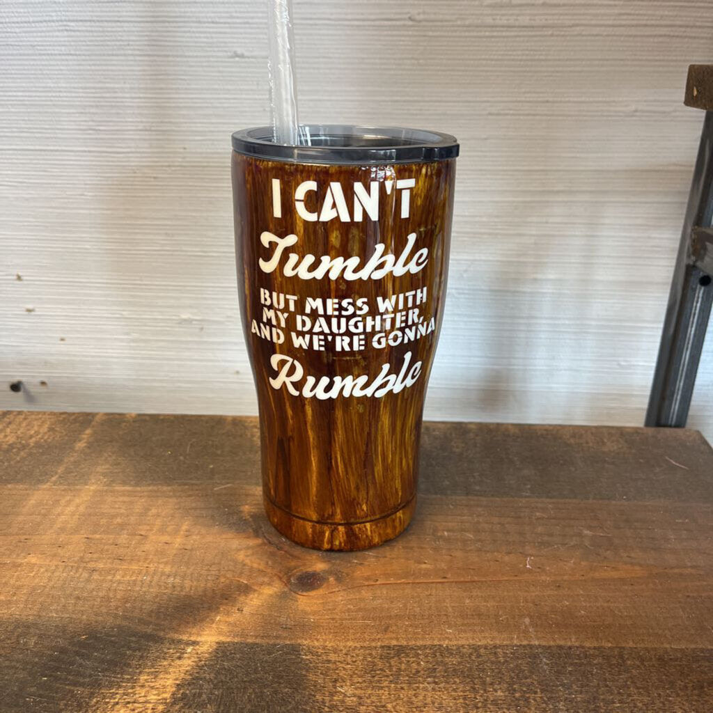 I can't Tumble Tumbler