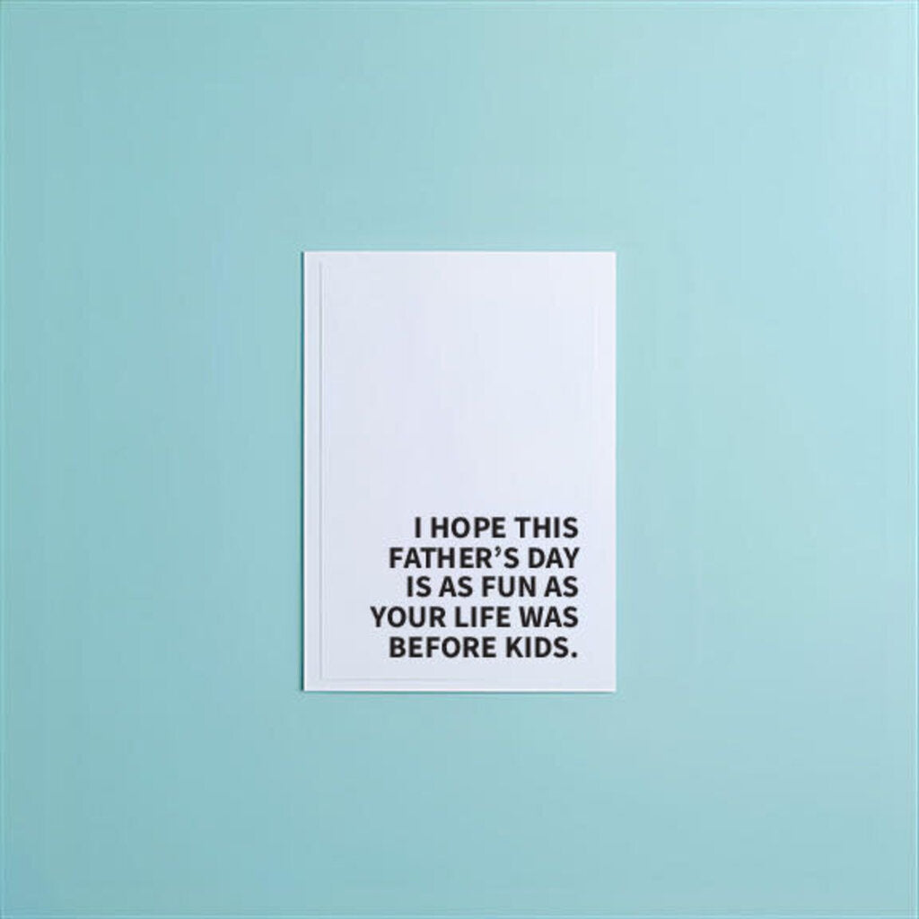 Life Before Kids Card