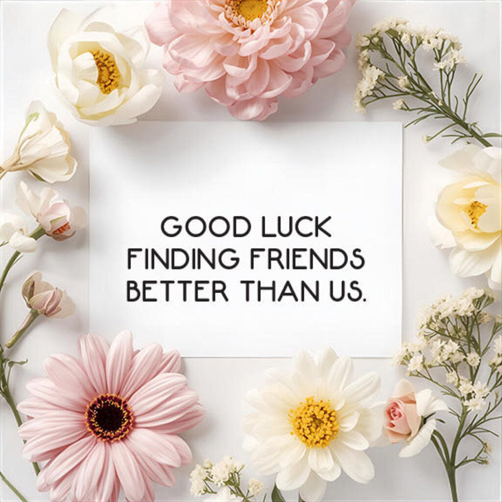 Good Luck Friends Card