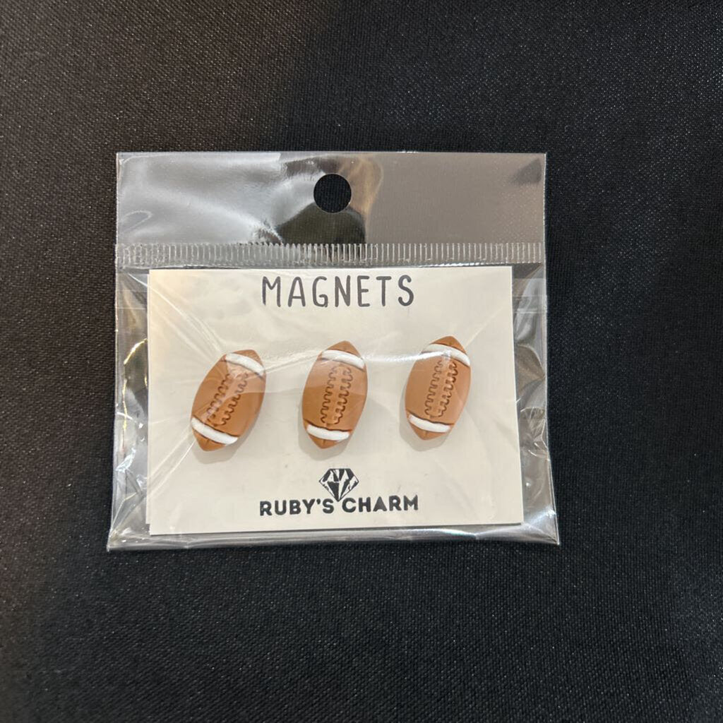 Magnet, Football, set of 3