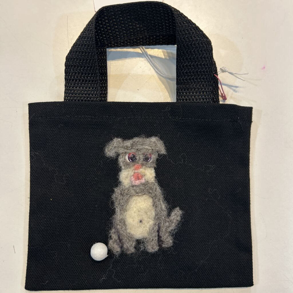 Dog w/ Gold Ball Tote