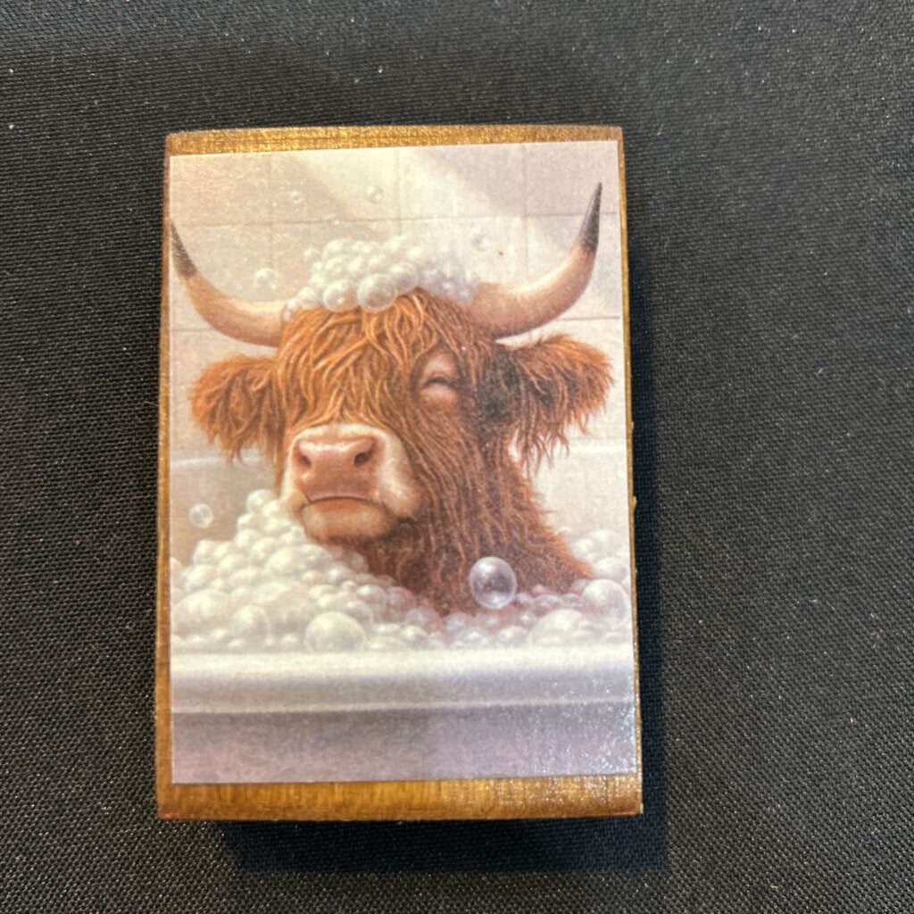 Highland Cow Tub