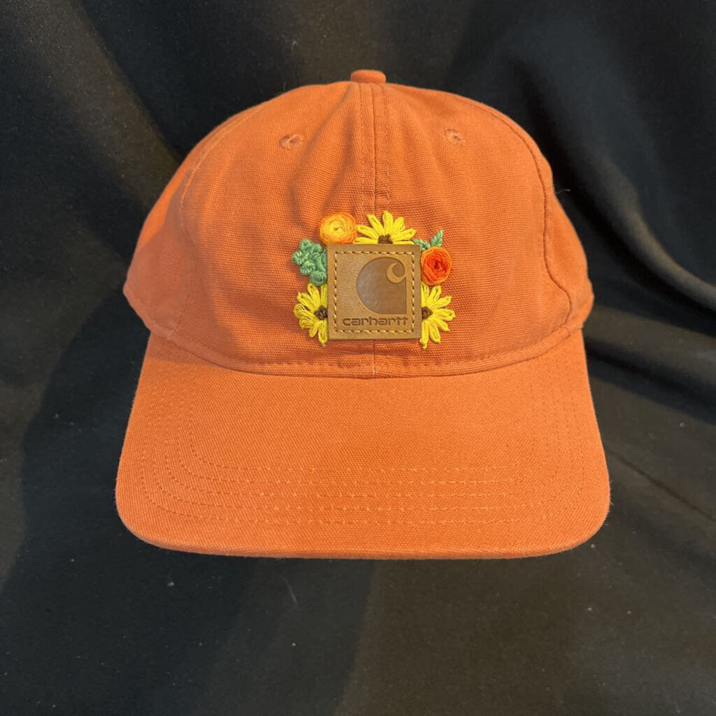 Terracotta Carhartt (flowers around front logo)