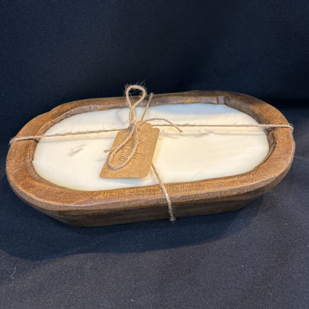 Country Vanilla Dough Bowl