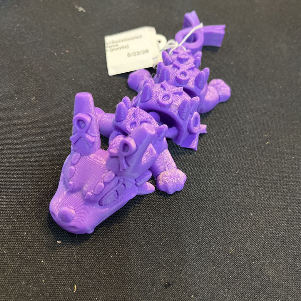 Awareness Dragon (purple)