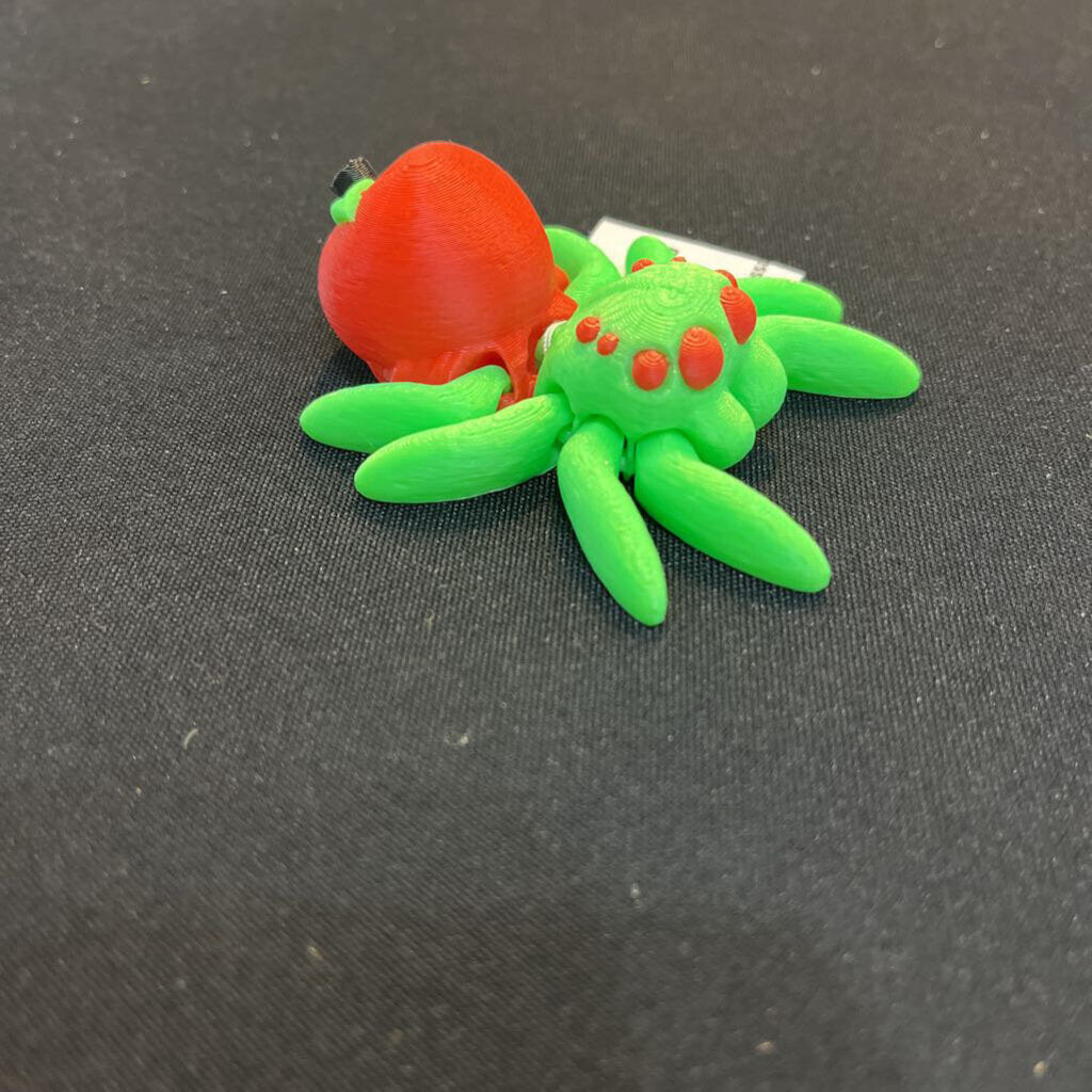 Apple Spider (green & red)