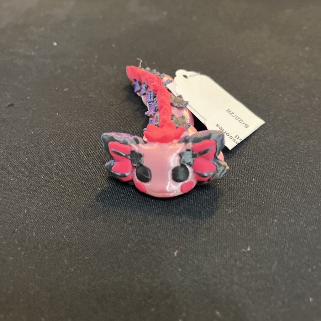 Flower Axolotl (pink)