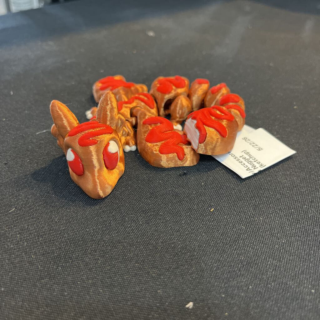 Chicken Nugget Dragon (ketchup)