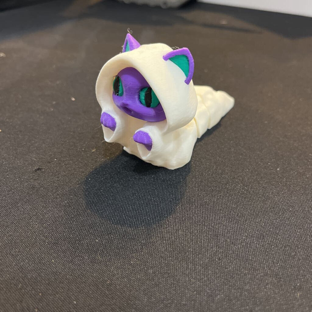 Ghost Kitty (purple cat)