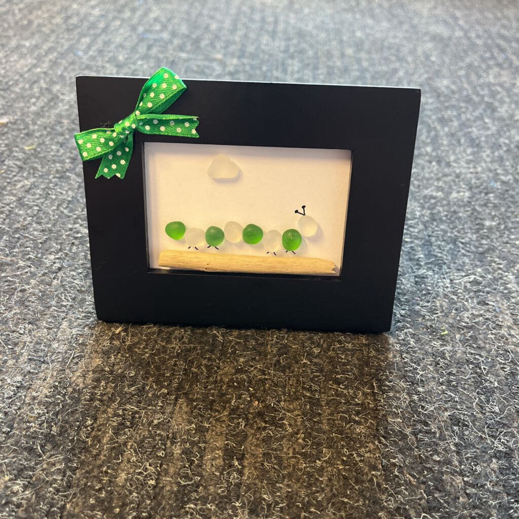 Caterpillar, Small Black Frame