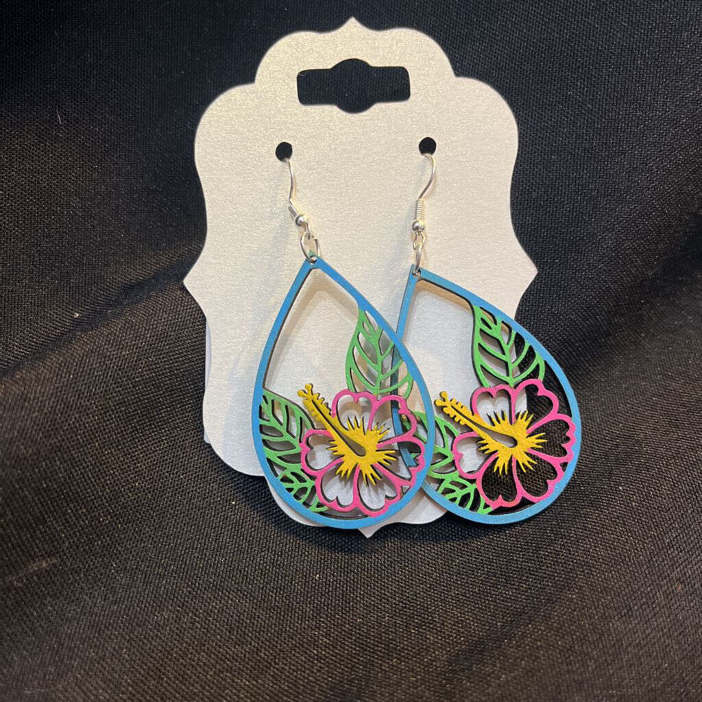 Hawaiian Teardrop Earring