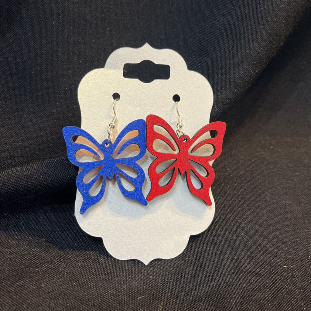 American Butterfly Earring