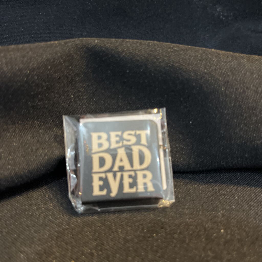 Hat Clip (black) Best Dad