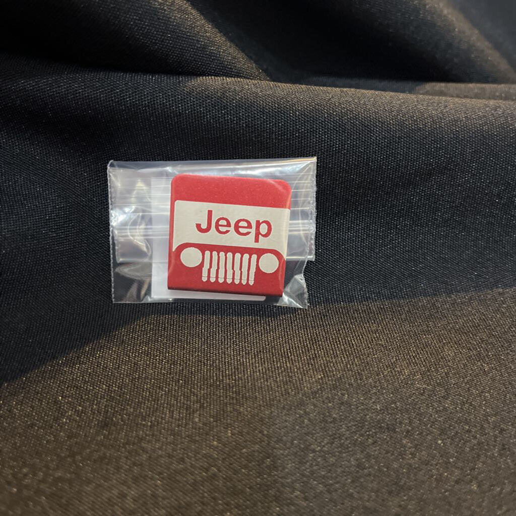 Hat Clip (Red) Jeep