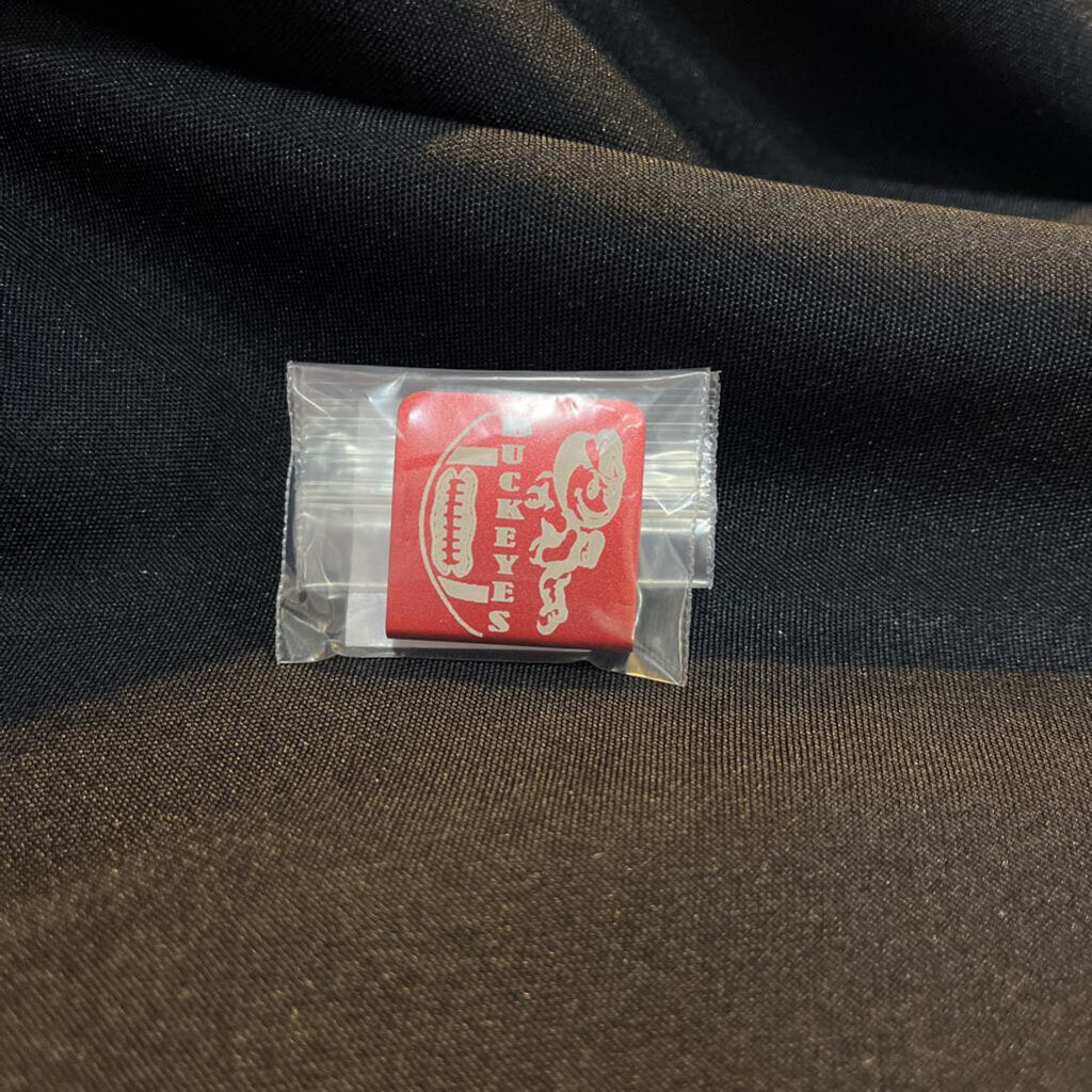 Hat Clip (Red) OSU Football Brutus