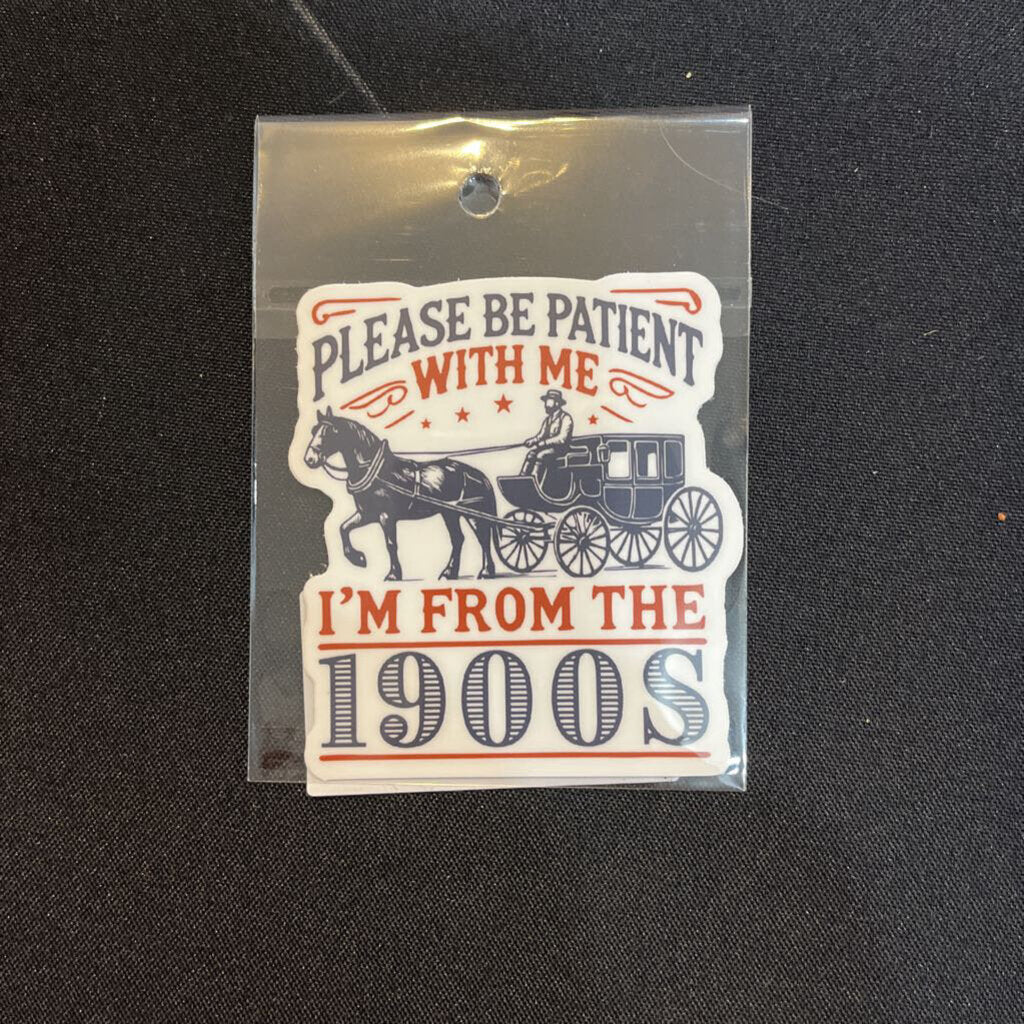 1900's Sticker