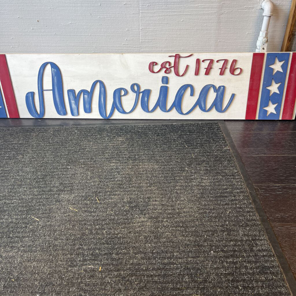 Porch Leaner Est. 1776 America
