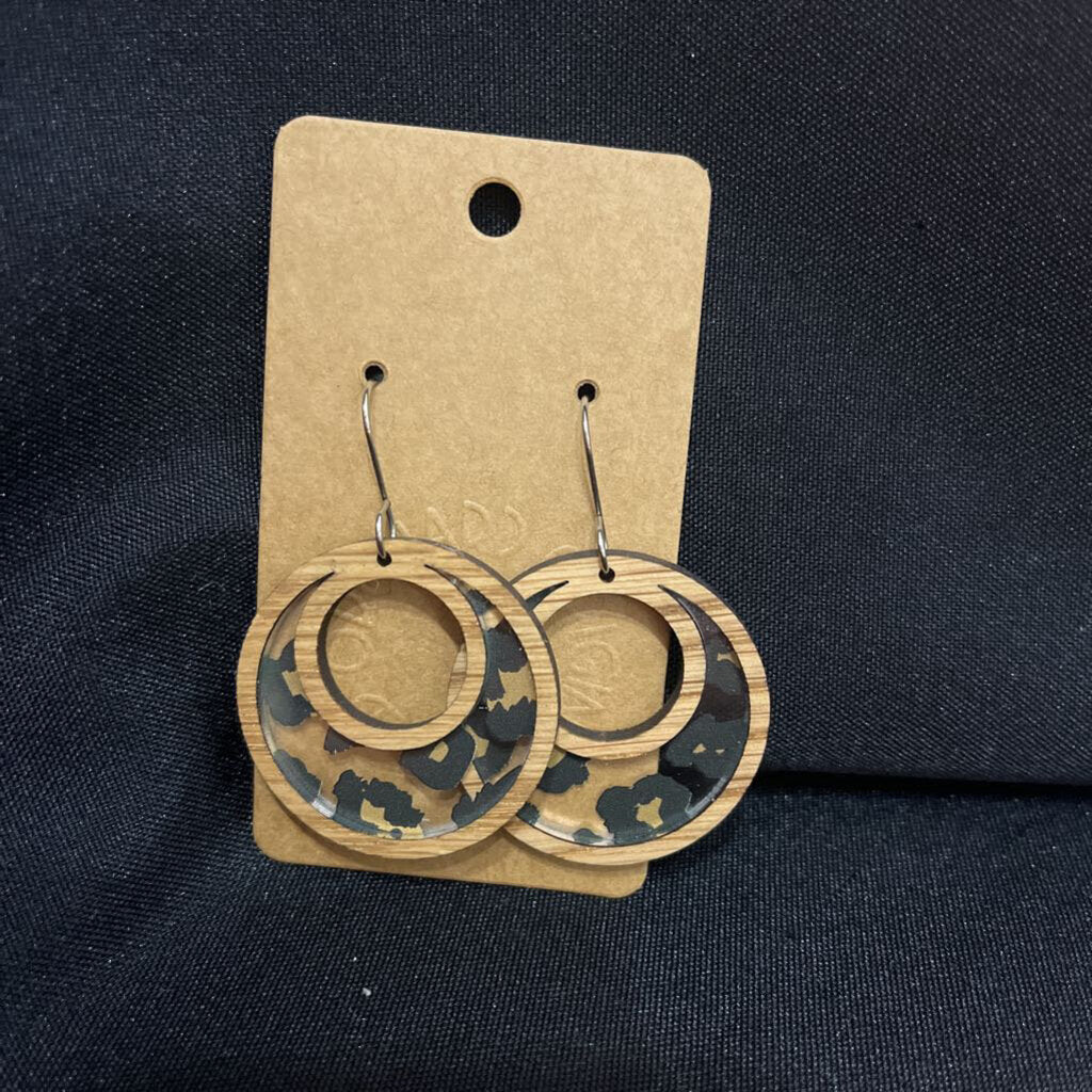 Cheetah Inlay Circle