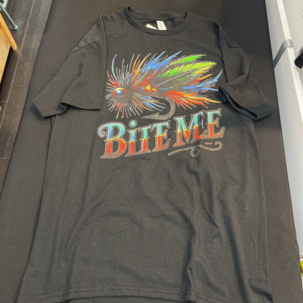 Bite Me (Med, black, t-shirt)