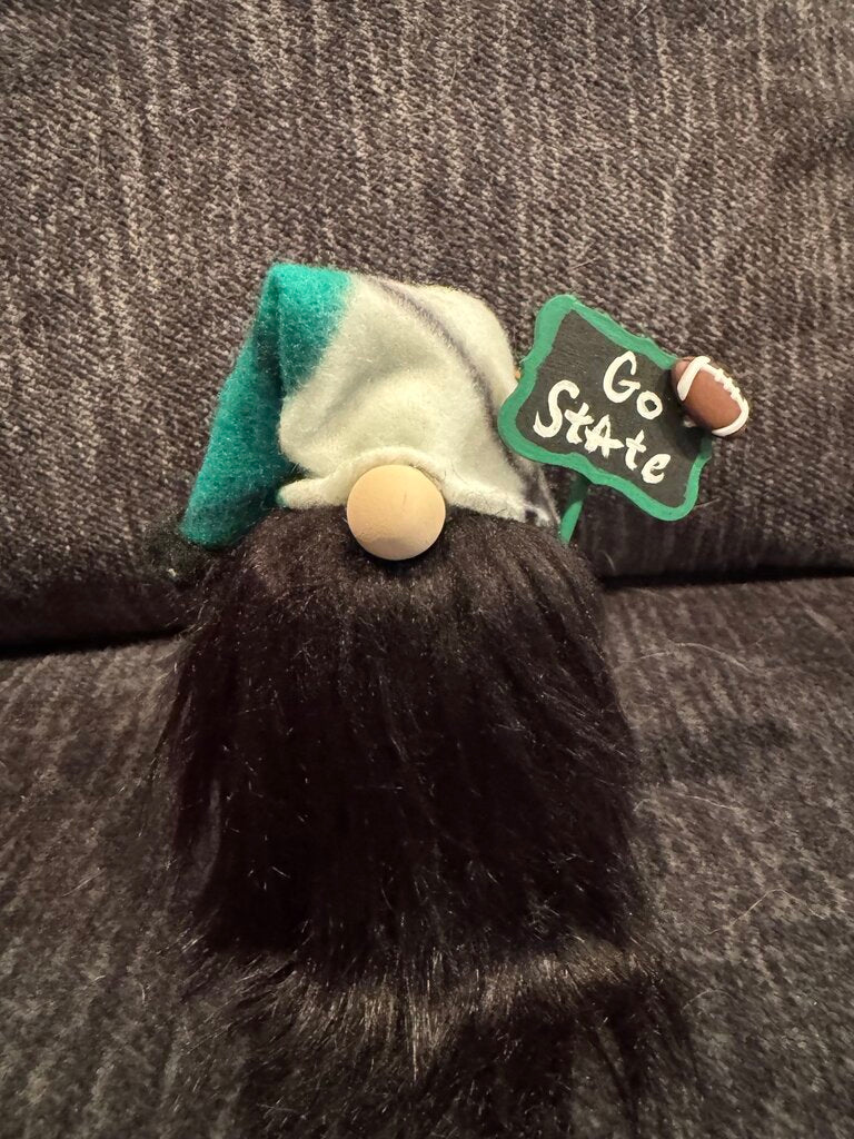 Gnome Michigan State with Black Beard