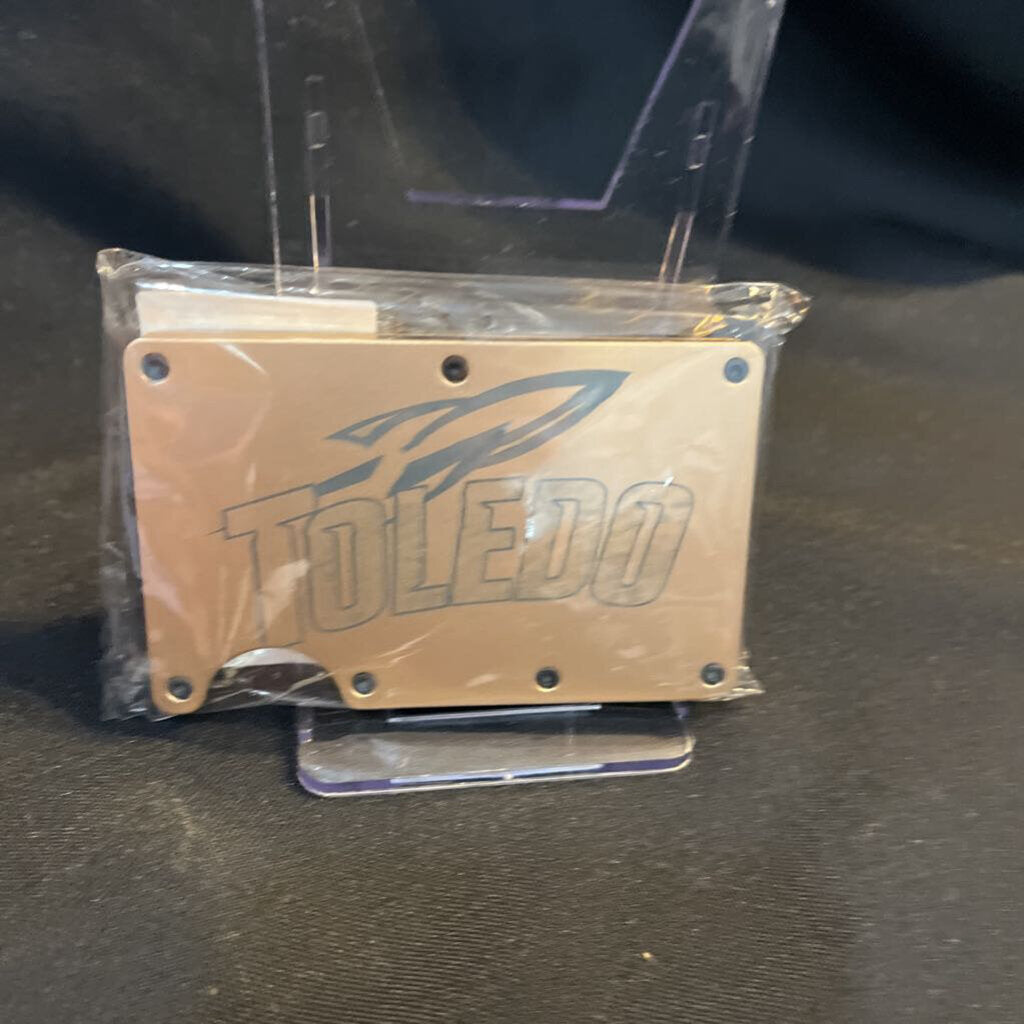 Toledo Rockets (alloy wallet, gold)