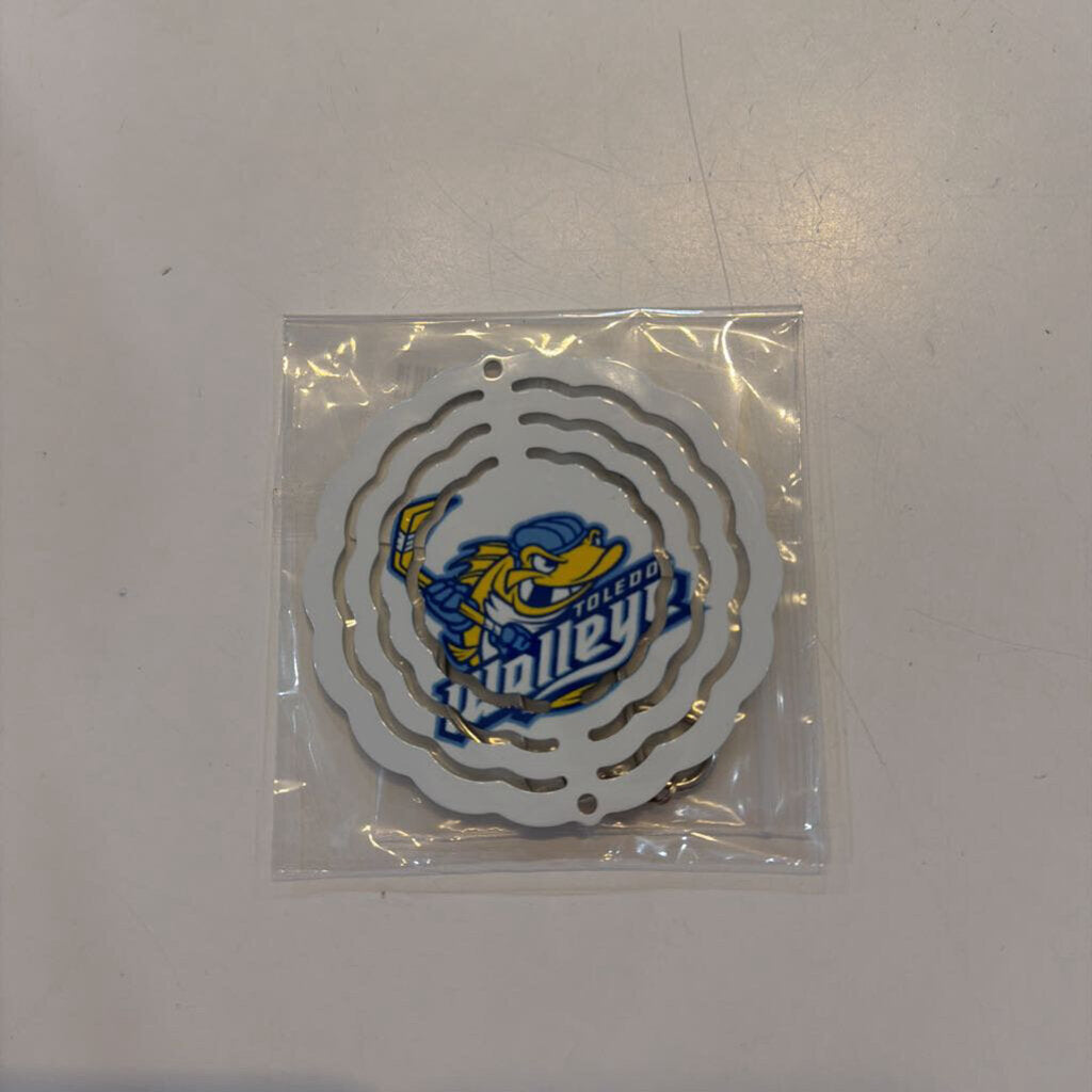 3in. Wind Spinner Toledo Walleye