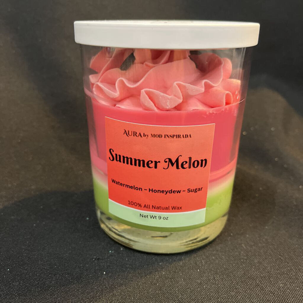 Summer Melon Candle (watermelon, honeydew, sugar)
