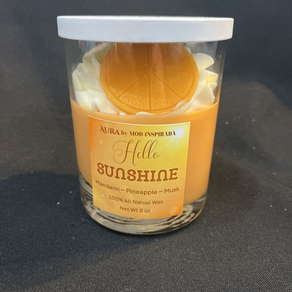 Morning/Hello Sunshine Candle (mandarin, pineapple, musk)