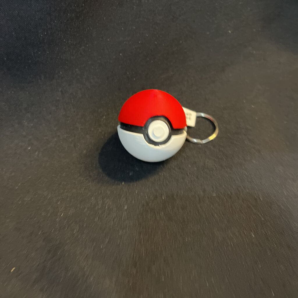 Pokeball Keychain