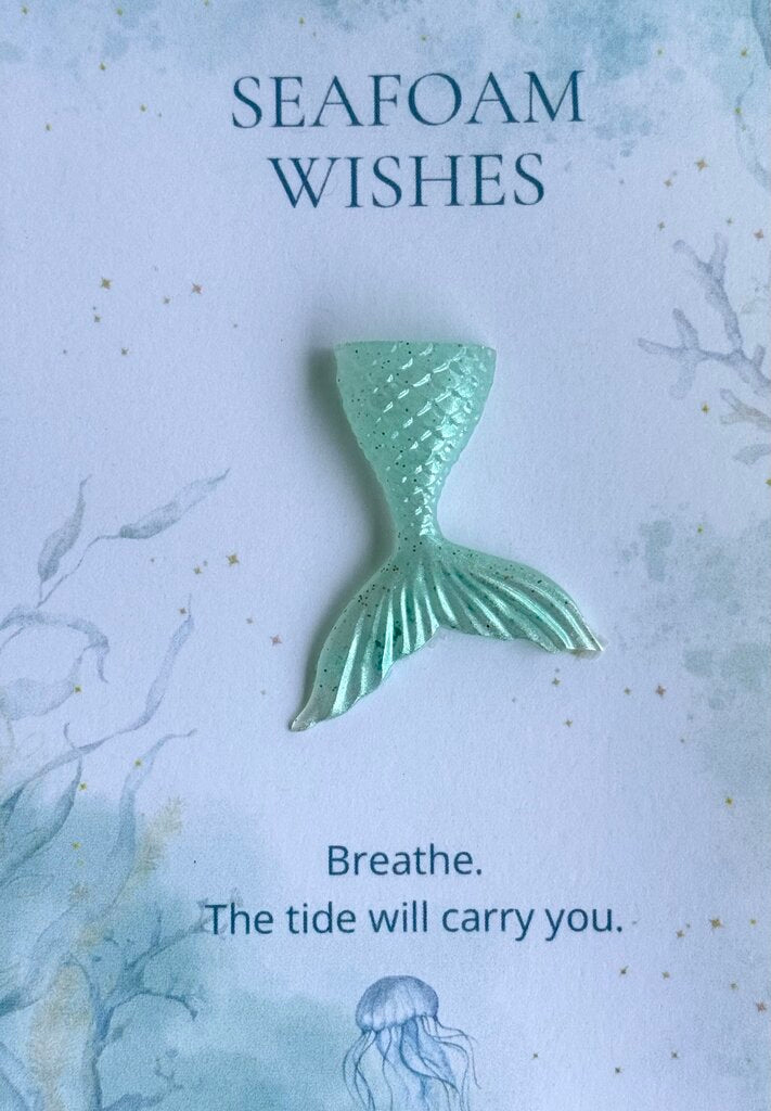 Seafoam Wishes Mermaid Tail (keepsake)