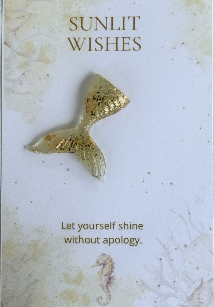 Sunlit Wishes Mermaid Tail (keepsake)