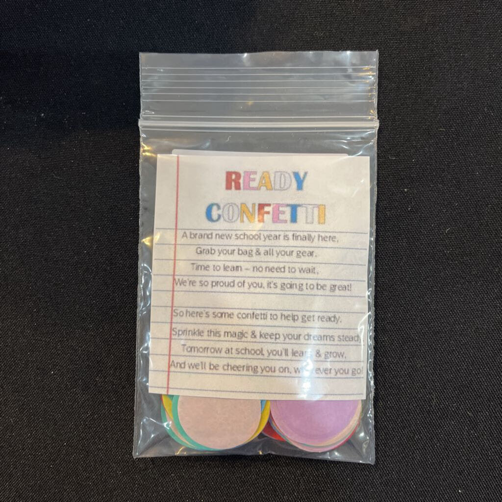 Confetti Ready (notebook paper)