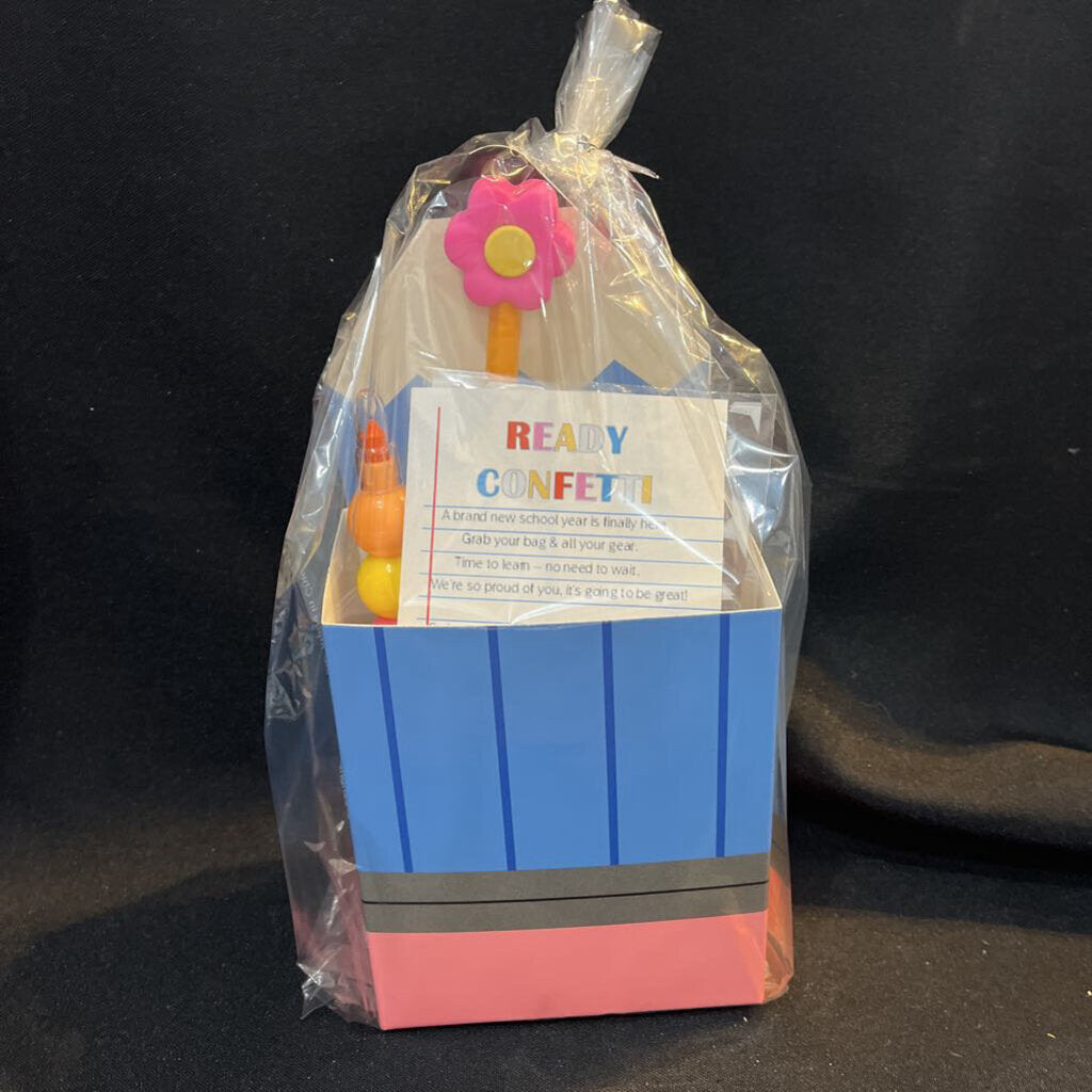 Back to School (blue, giftbag)