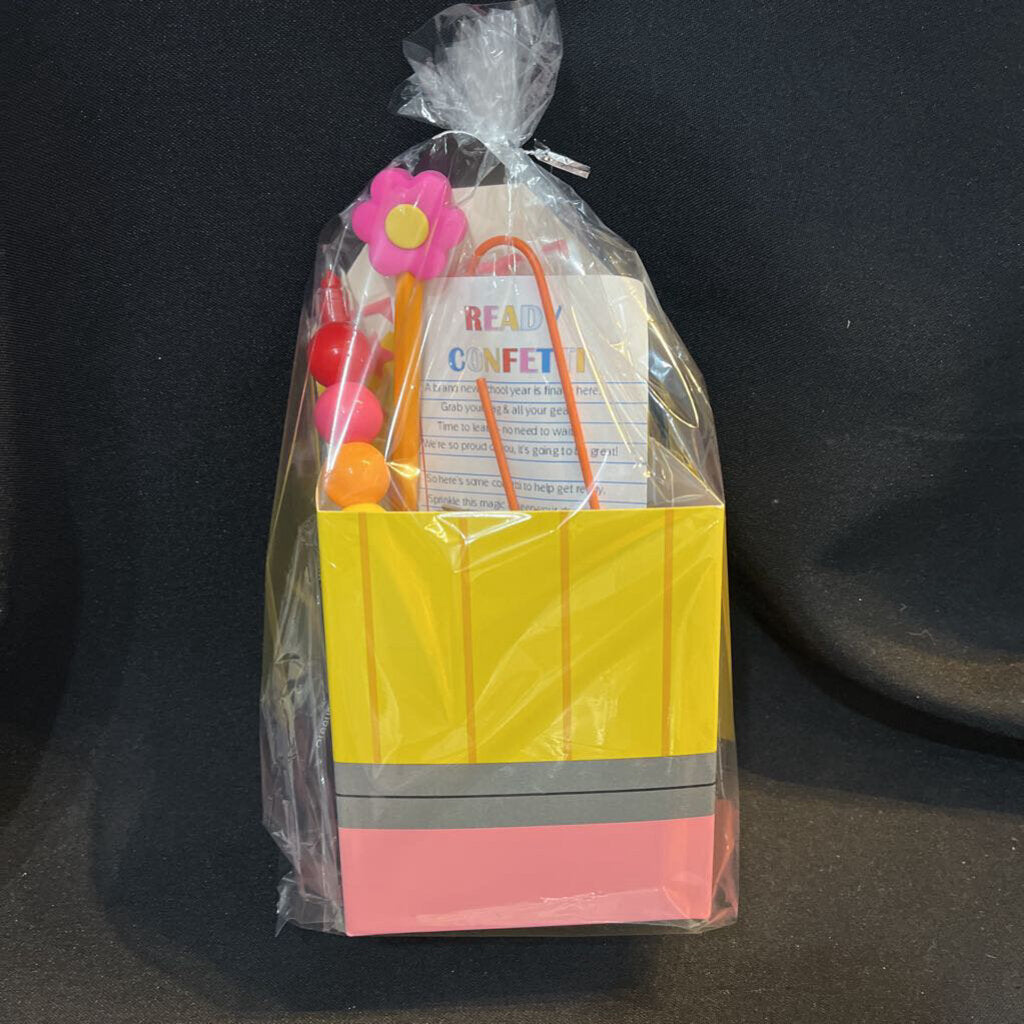 Back to School (yellow, giftbag)