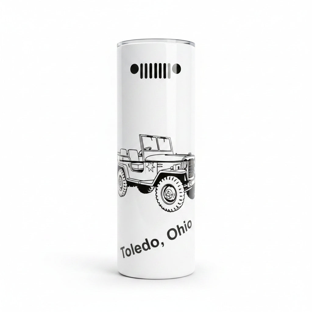 Jeep Wrangler Collage 20oz