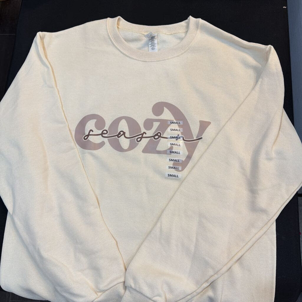 Cozy Season SM Cream Crew