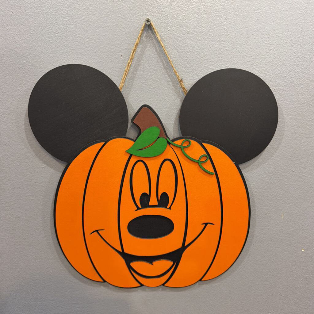 Halloween Mouse Jack O Lantern