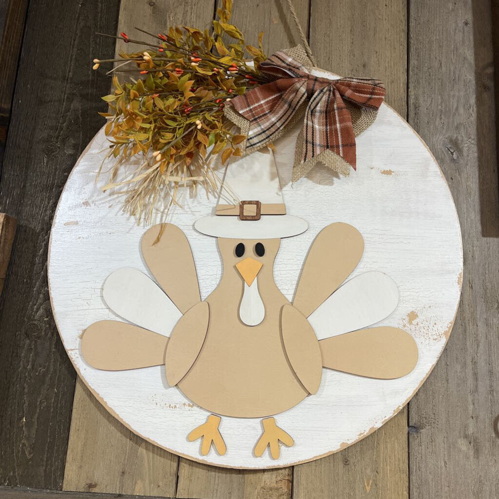 Minimalistic Turkey Door Round