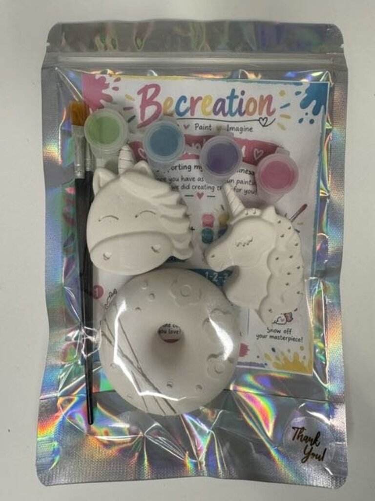 POP Plaster Donut/Unicorn Painting Kit