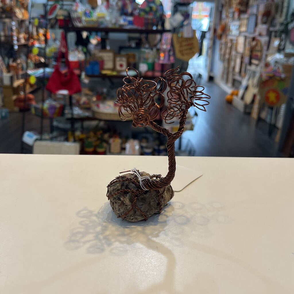 Wire Tree Small Brown Fruit Flower