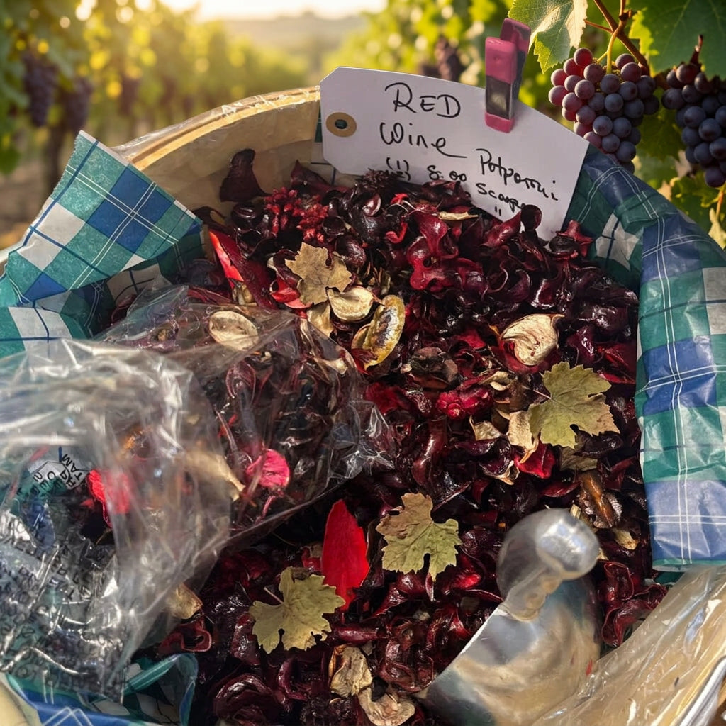 Potpourri loose wine scent